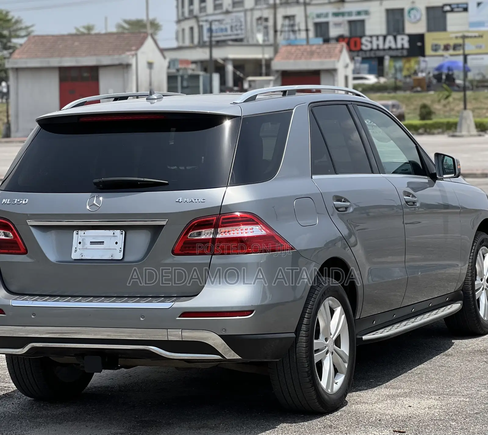 Mercedes-Benz M Class 2014 Silver