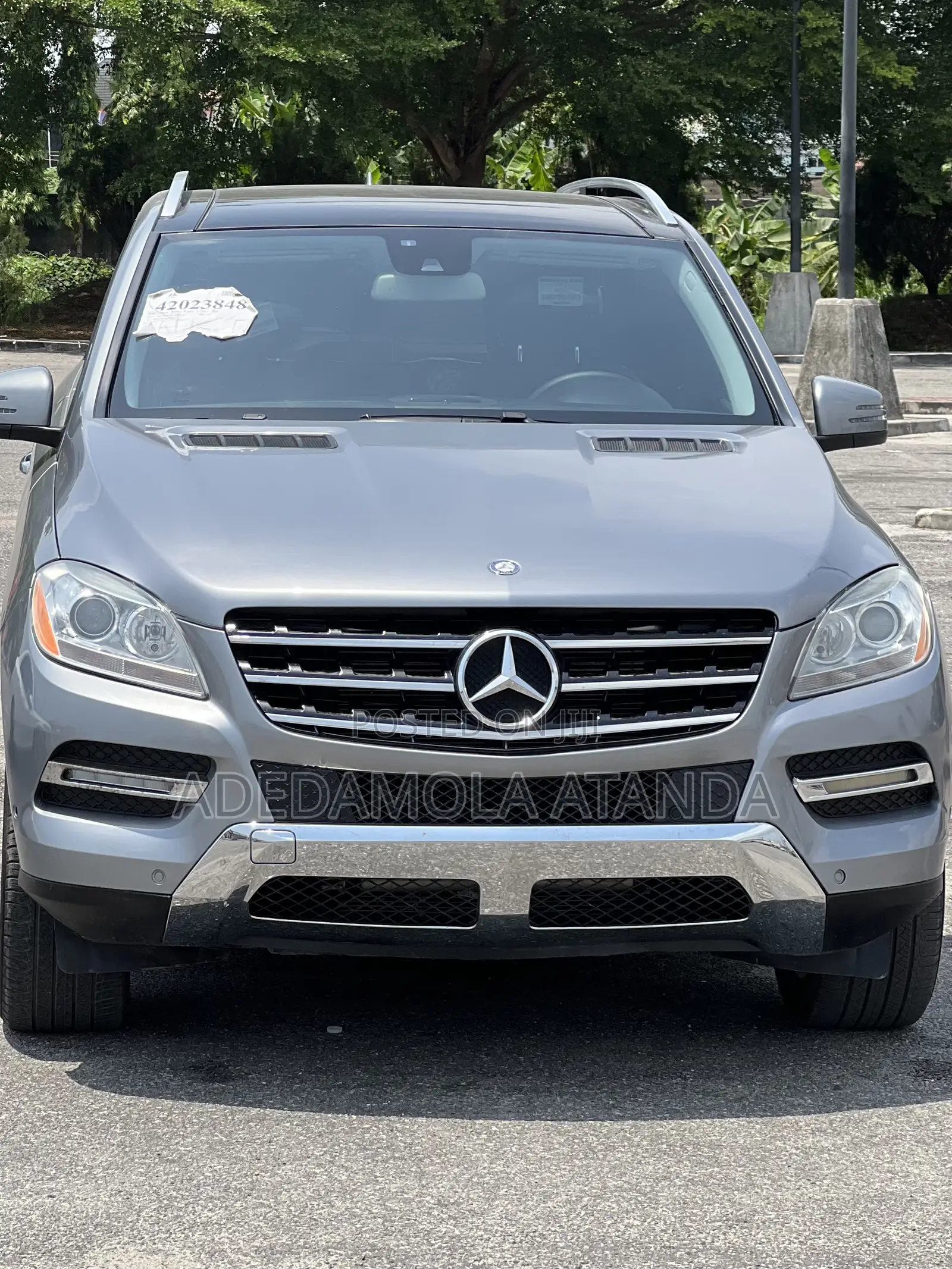 Mercedes-Benz M Class 2014 Silver