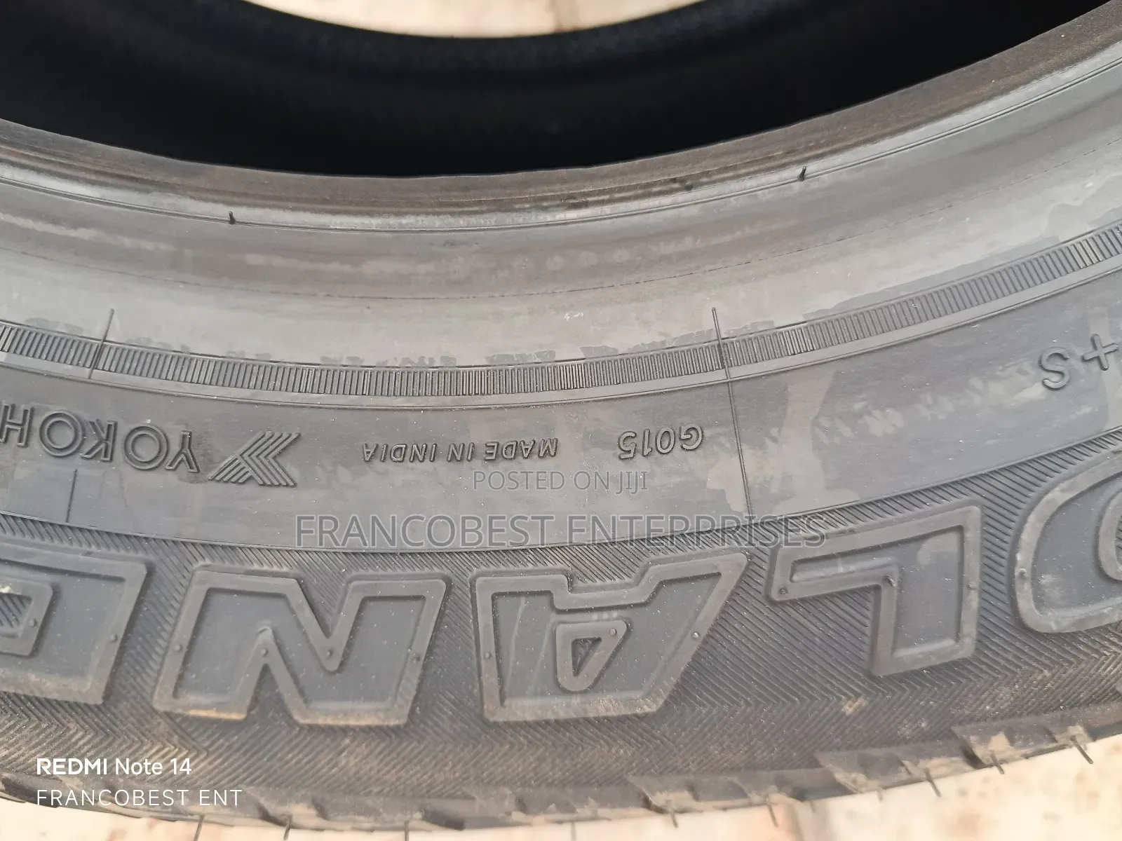 265/60r18 Yokohama Tyre