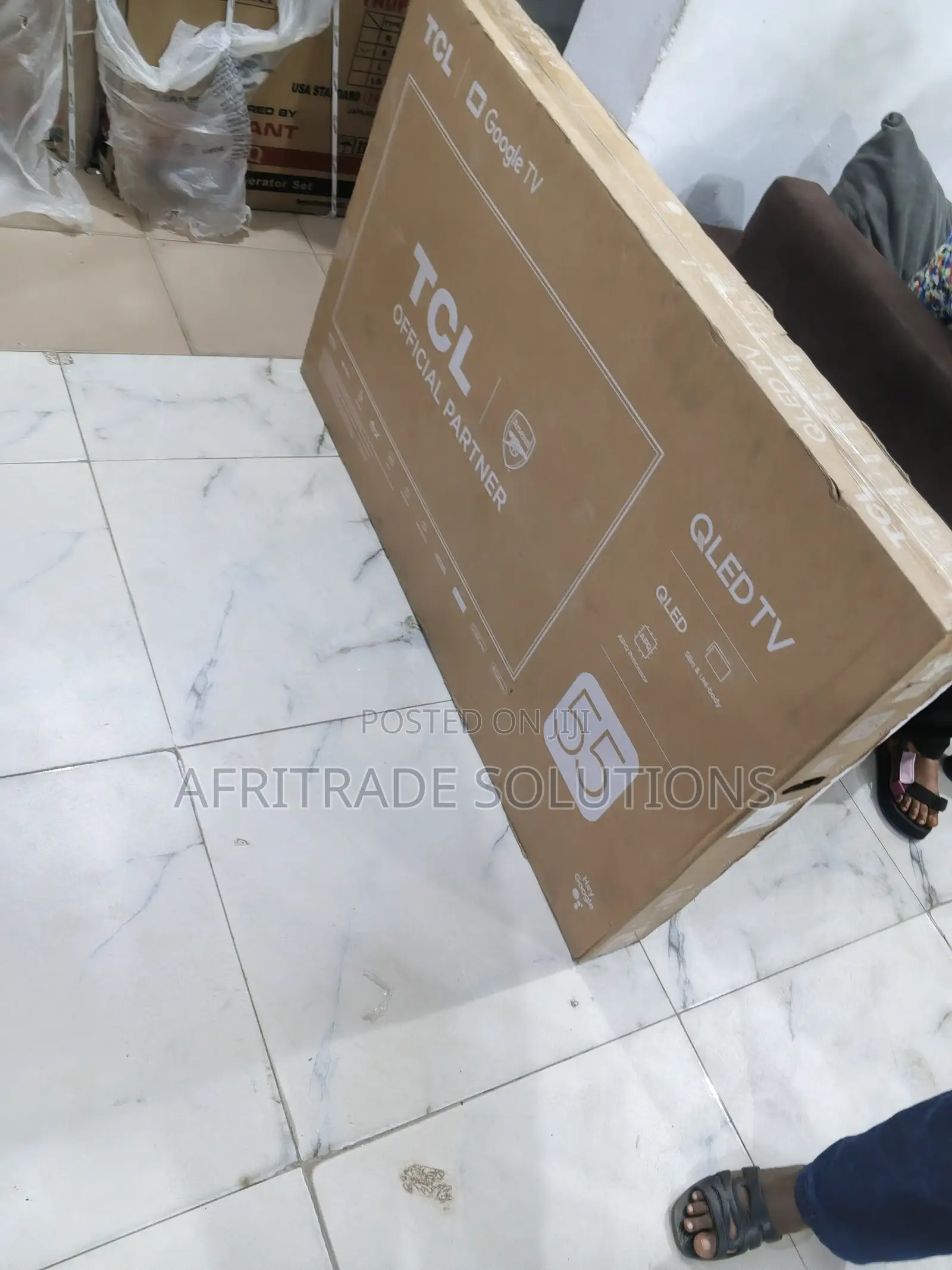 Tcl 55-inch Qled Uhd Smart Tv – Wifi Enabled