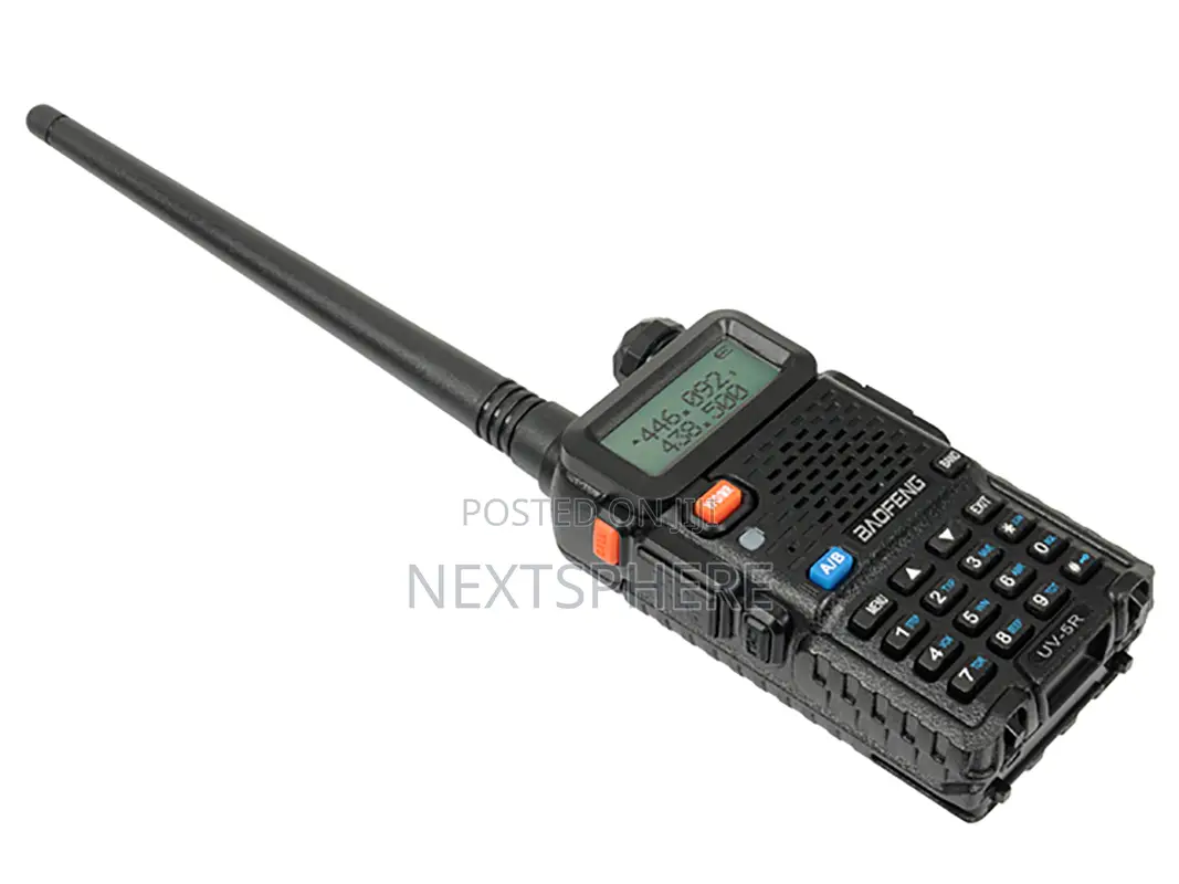 Baofeng Uv-5r Two Way Radio Dual Band Walkie Talkie 1800mah Battery