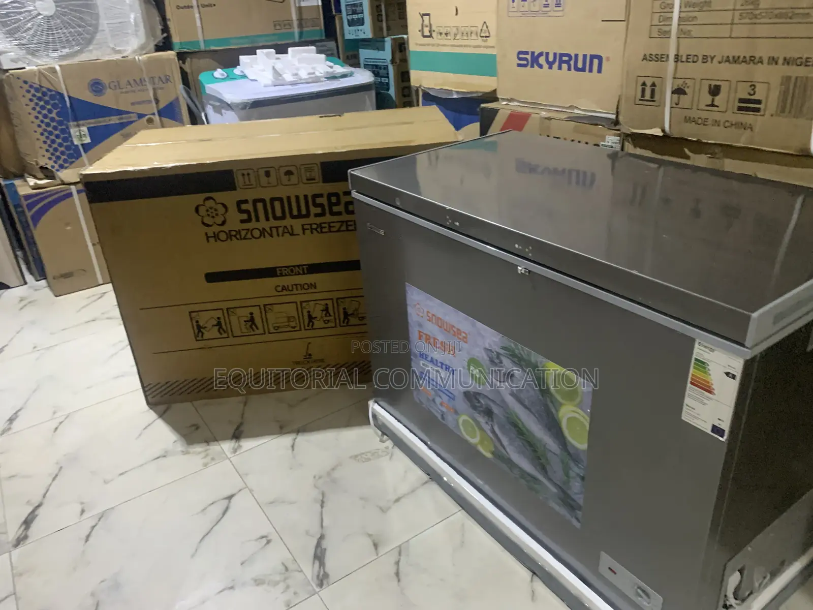 Snowsea 300l Lockable Chest Freezer