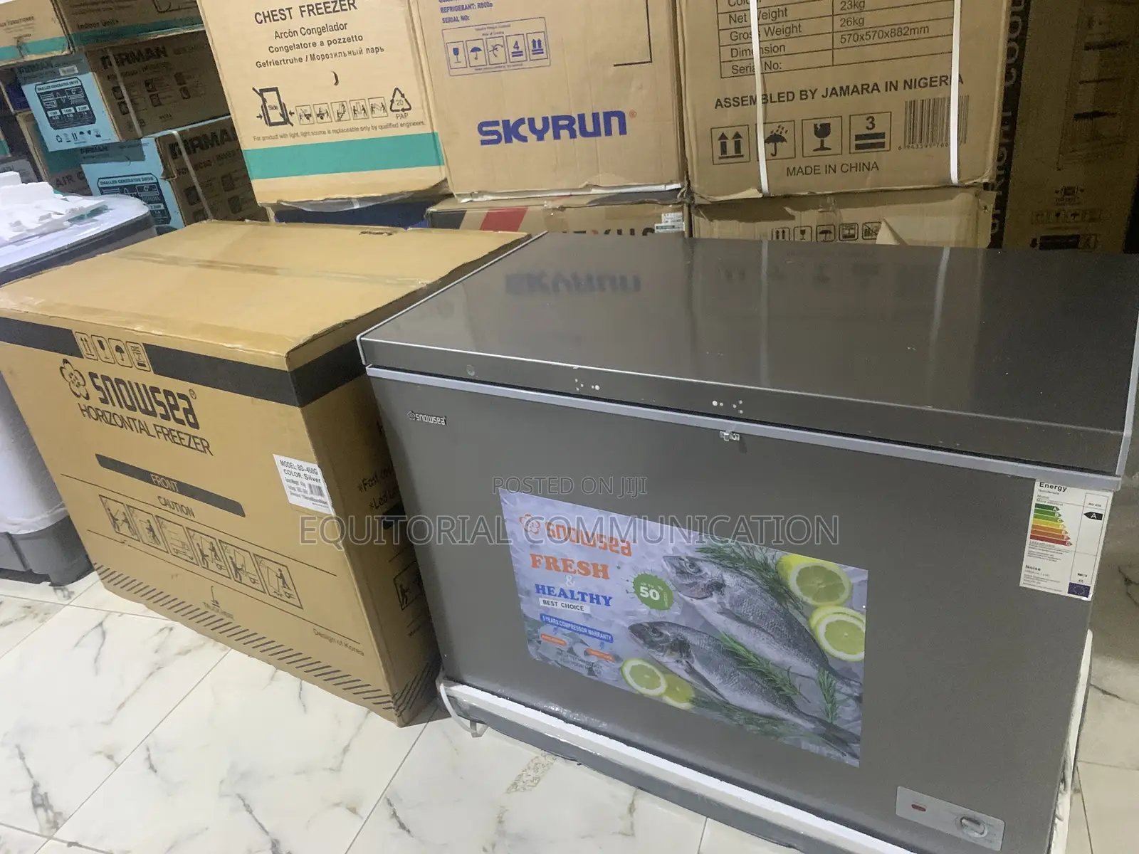 Snowsea 300l Lockable Chest Freezer