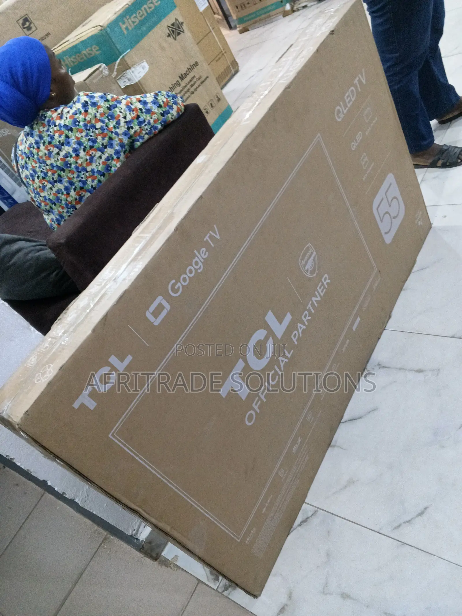 Tcl 55” Qled 4k Google Tv – Smart Streaming