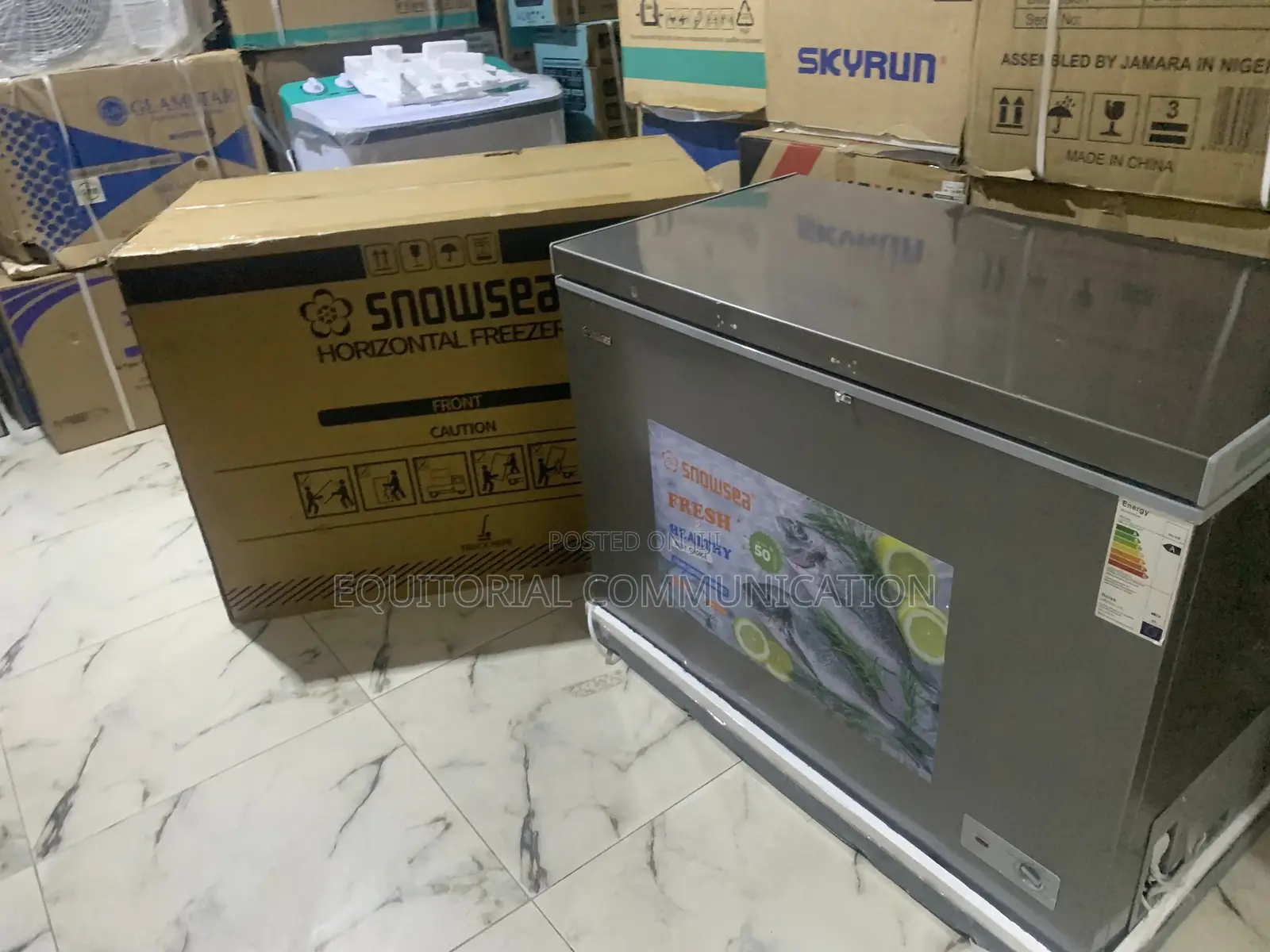 Snowsea Bd-450g High Efficiency Deep Freezer