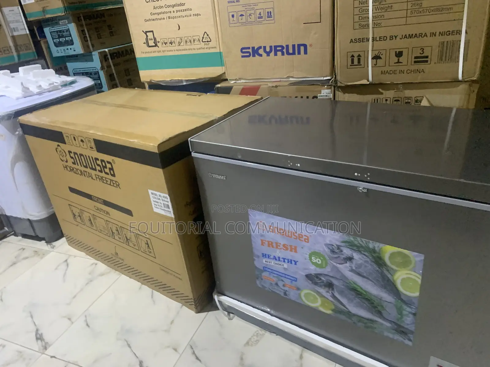 Snowsea Bd-450g 300liter Chest Freezer With Basket