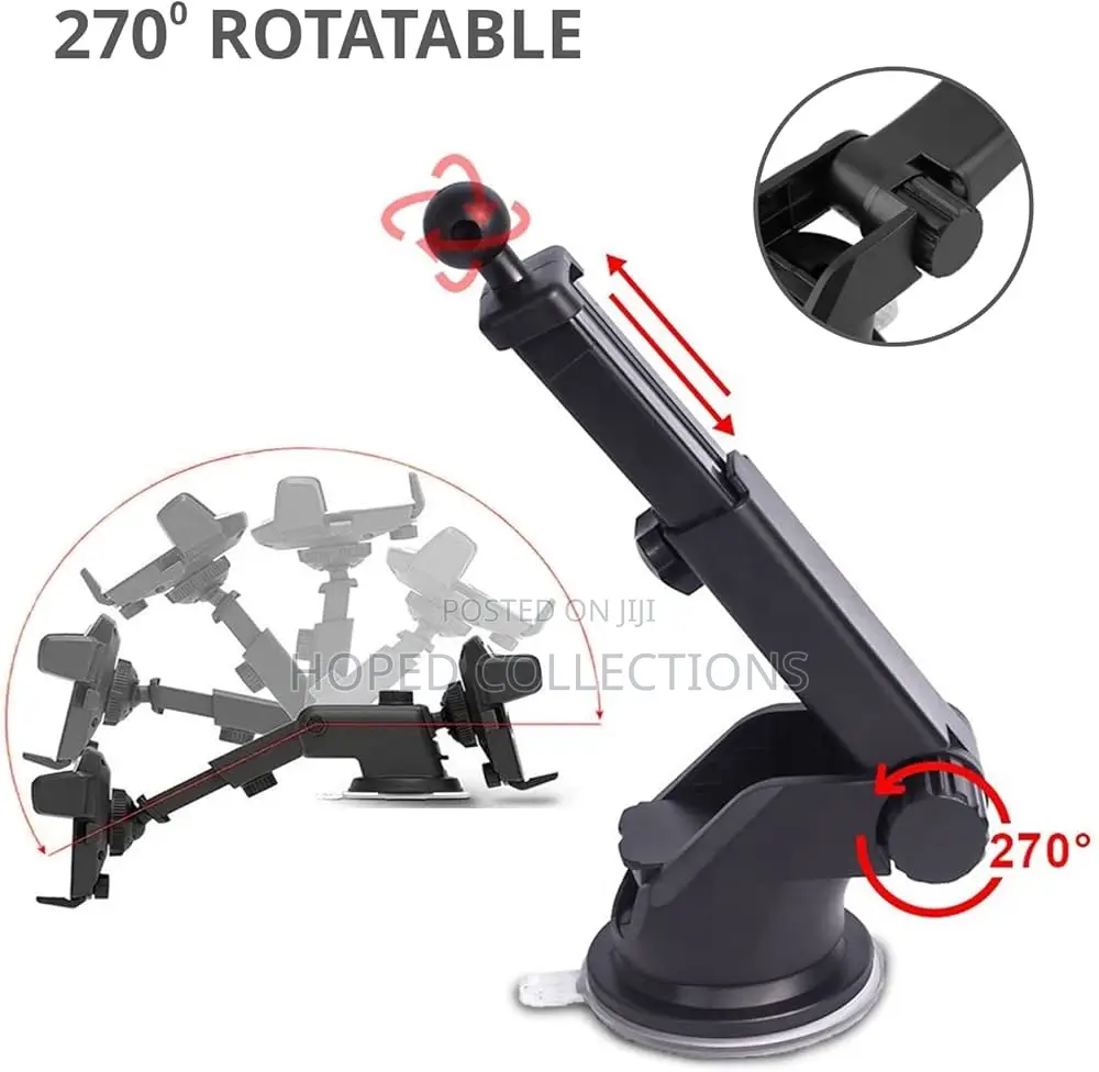 Long Neck Car Phone Holder