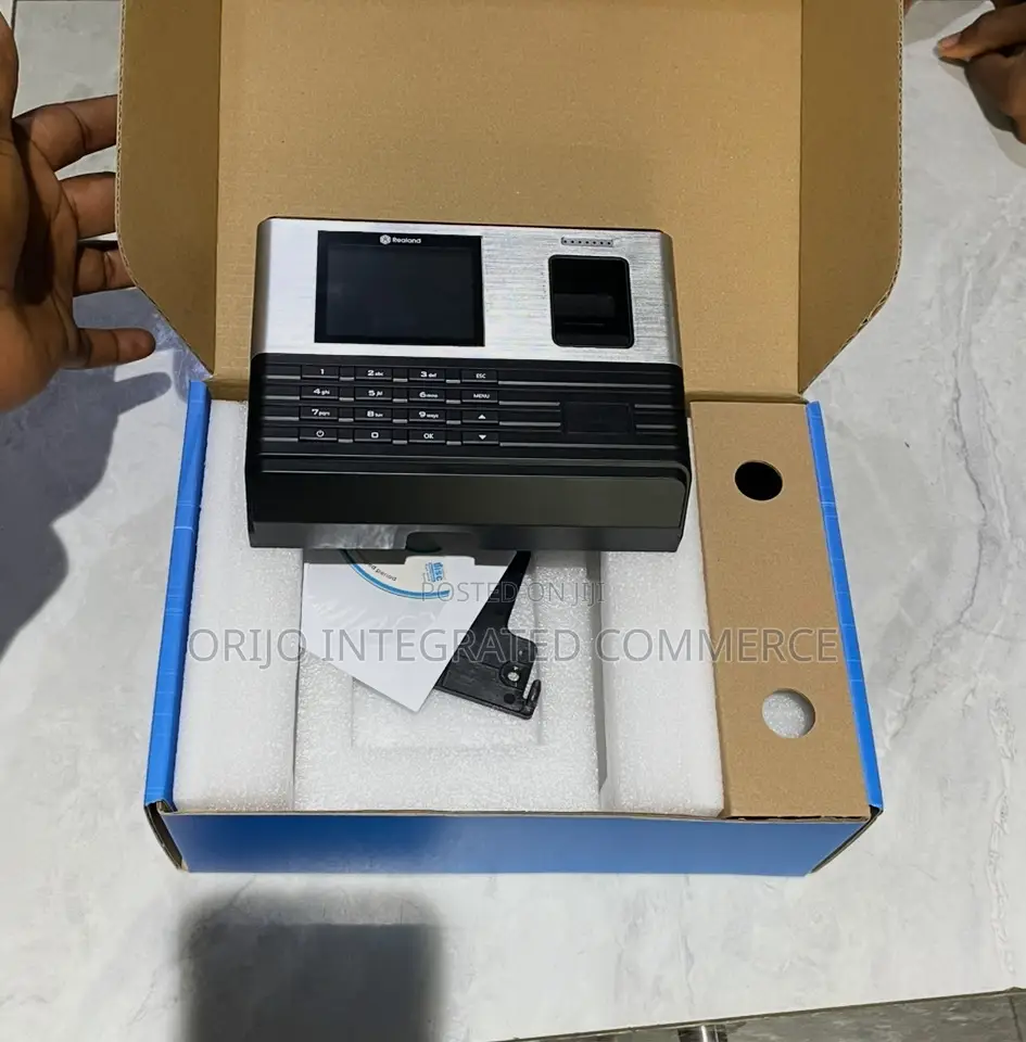 Fingerprint Time Attendance Machine (Fingerprint Pin)Battery Backup