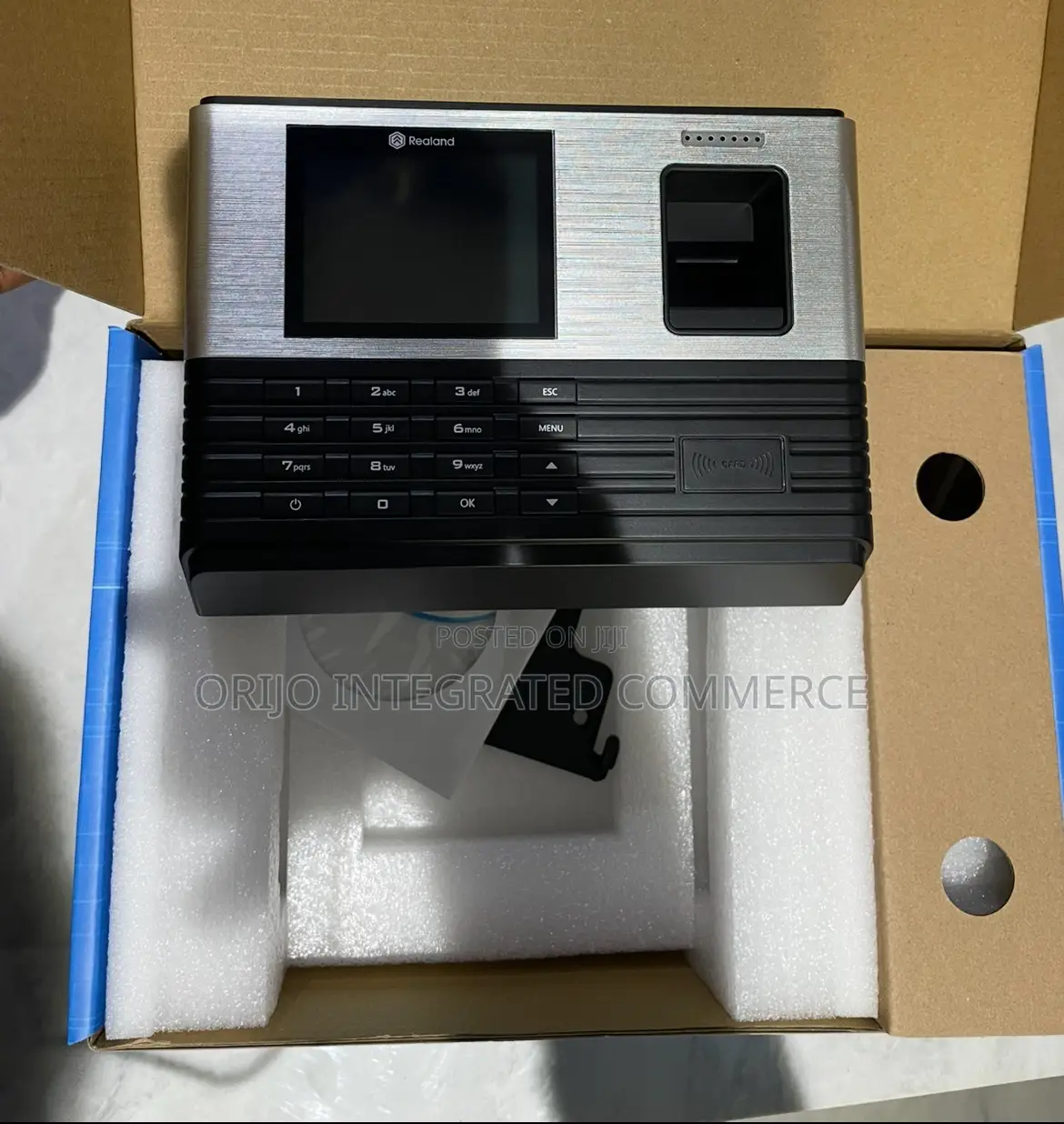 Fingerprint Time Attendance Machine (Fingerprint Pin)Battery Backup
