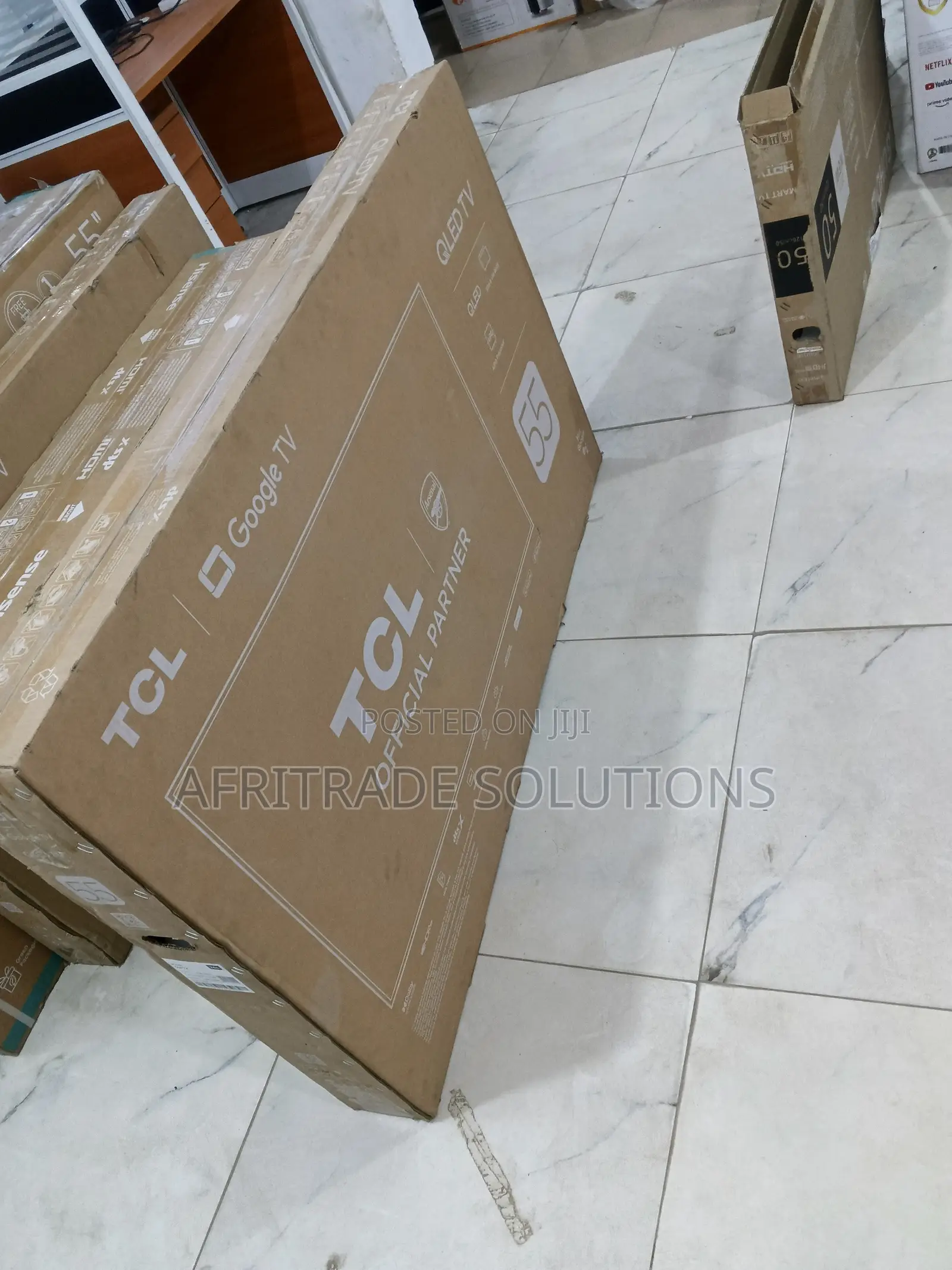 Tcl 55” Qled 4k Tv – Smart Home Ready