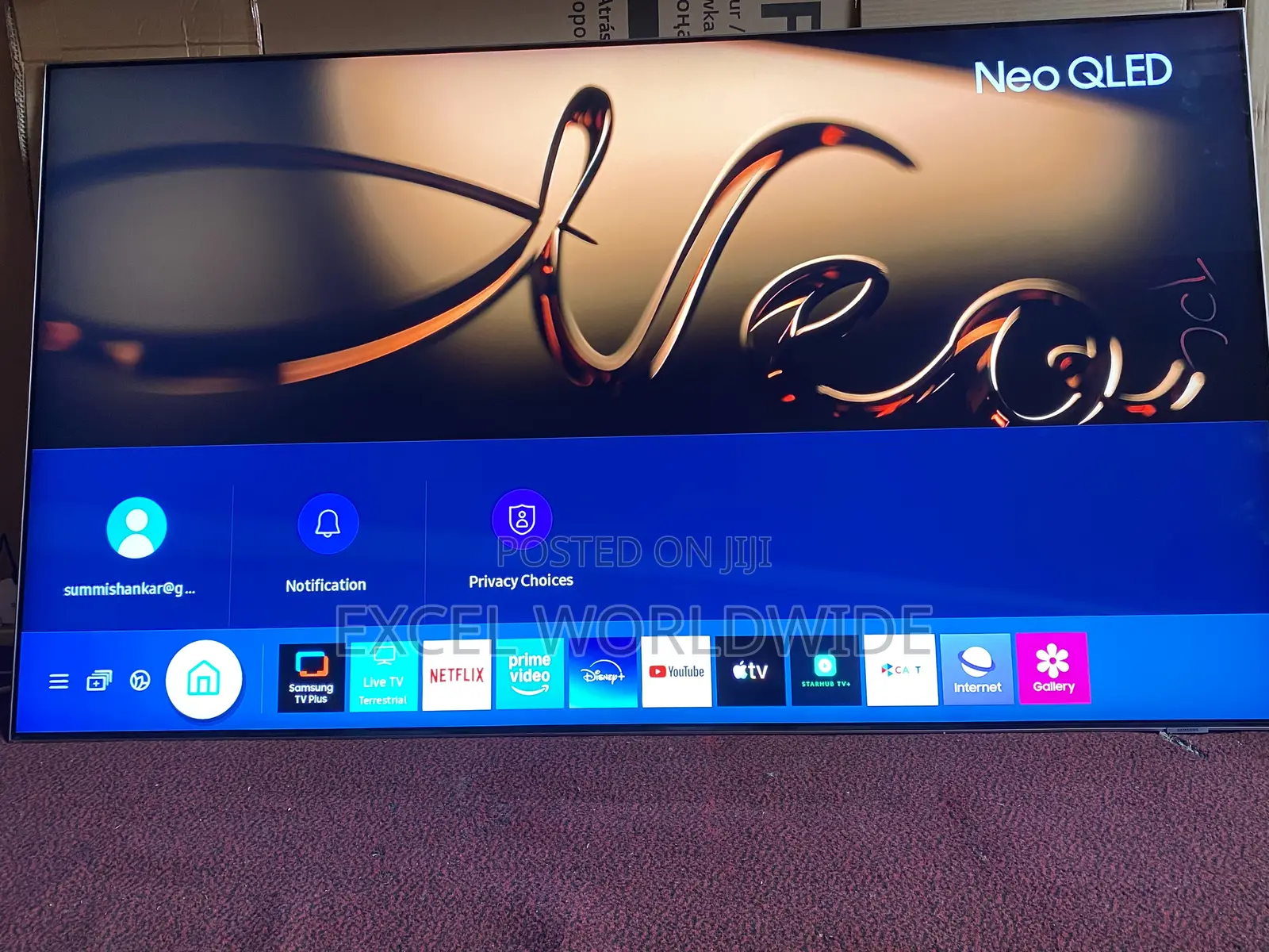 Premium 65” Samsung ( Qn85a )Neo Qled HDR Smart Tv