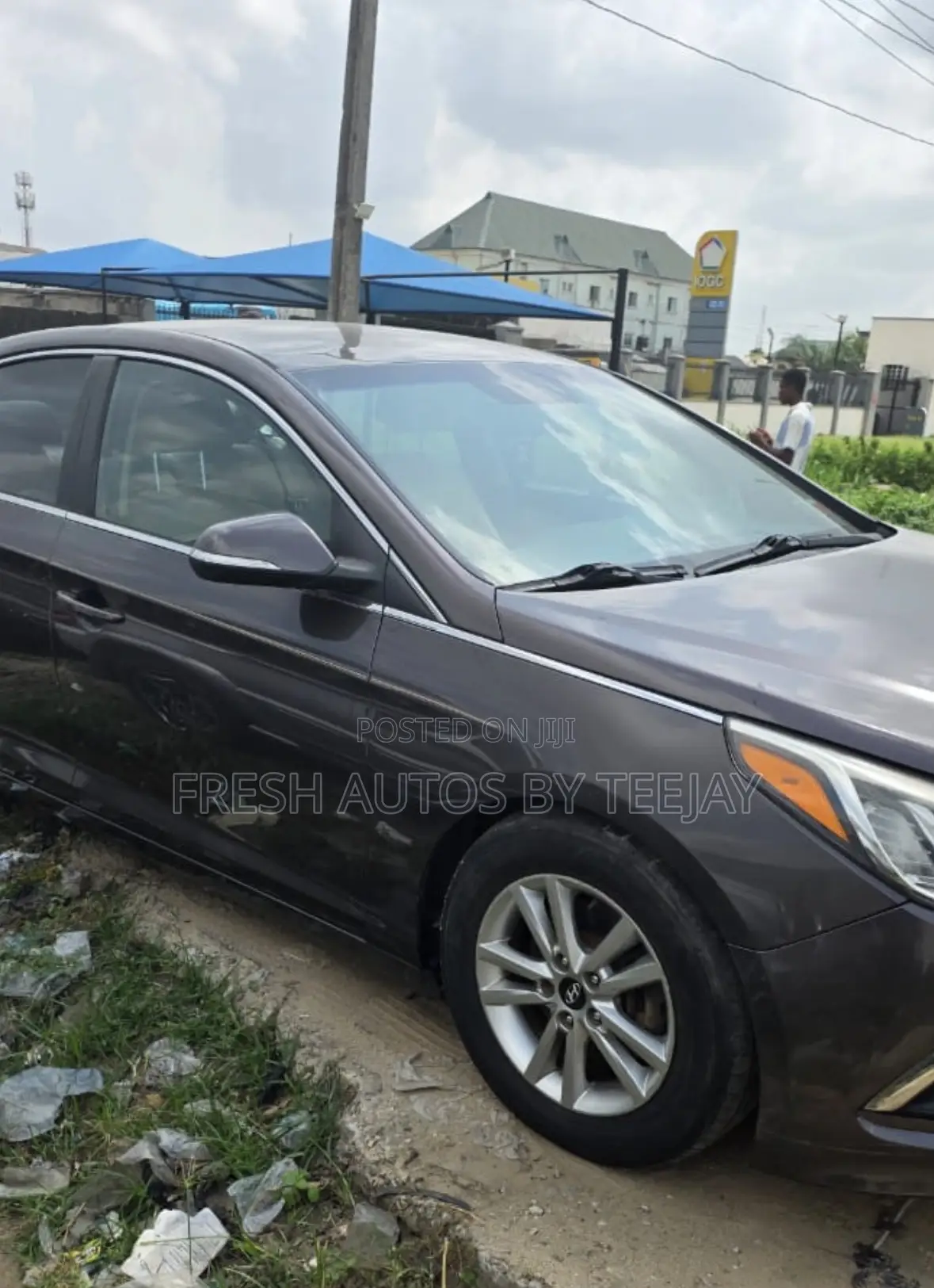Hyundai Sonata SE 4dr Sedan (2.4L 4cyl 6A) 2015 Gray