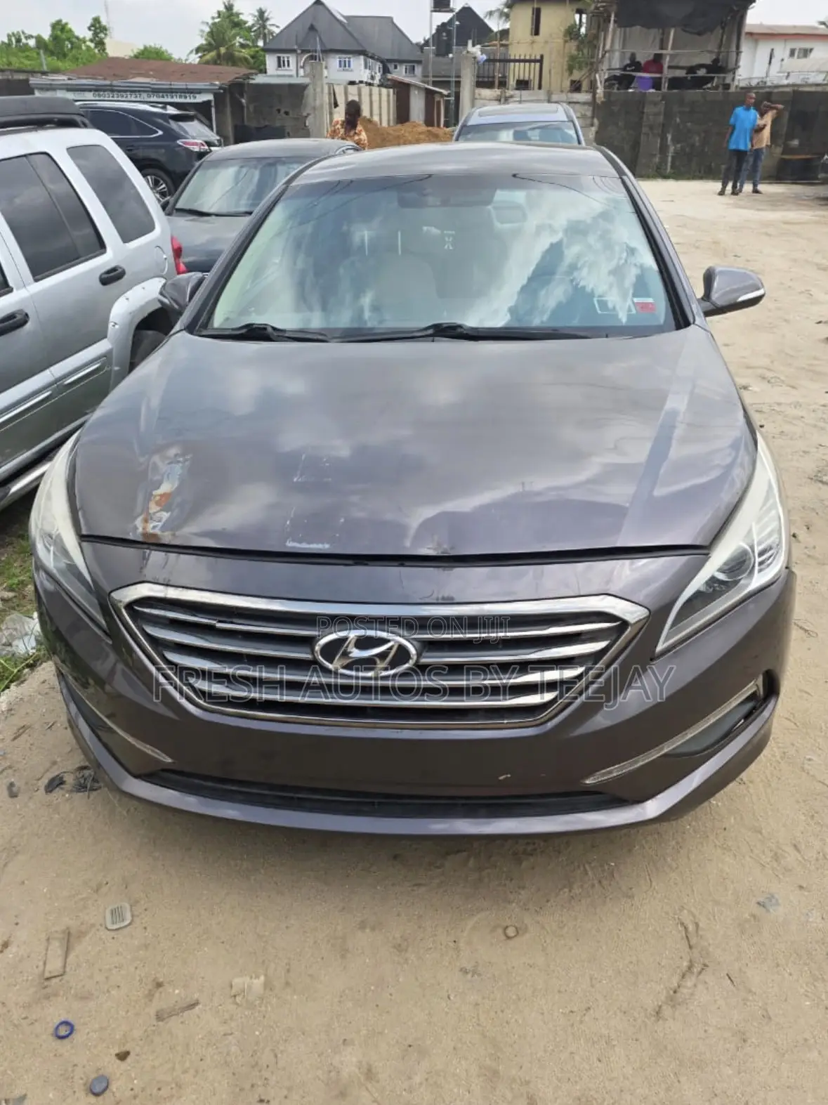 Hyundai Sonata SE 4dr Sedan (2.4L 4cyl 6A) 2015 Gray