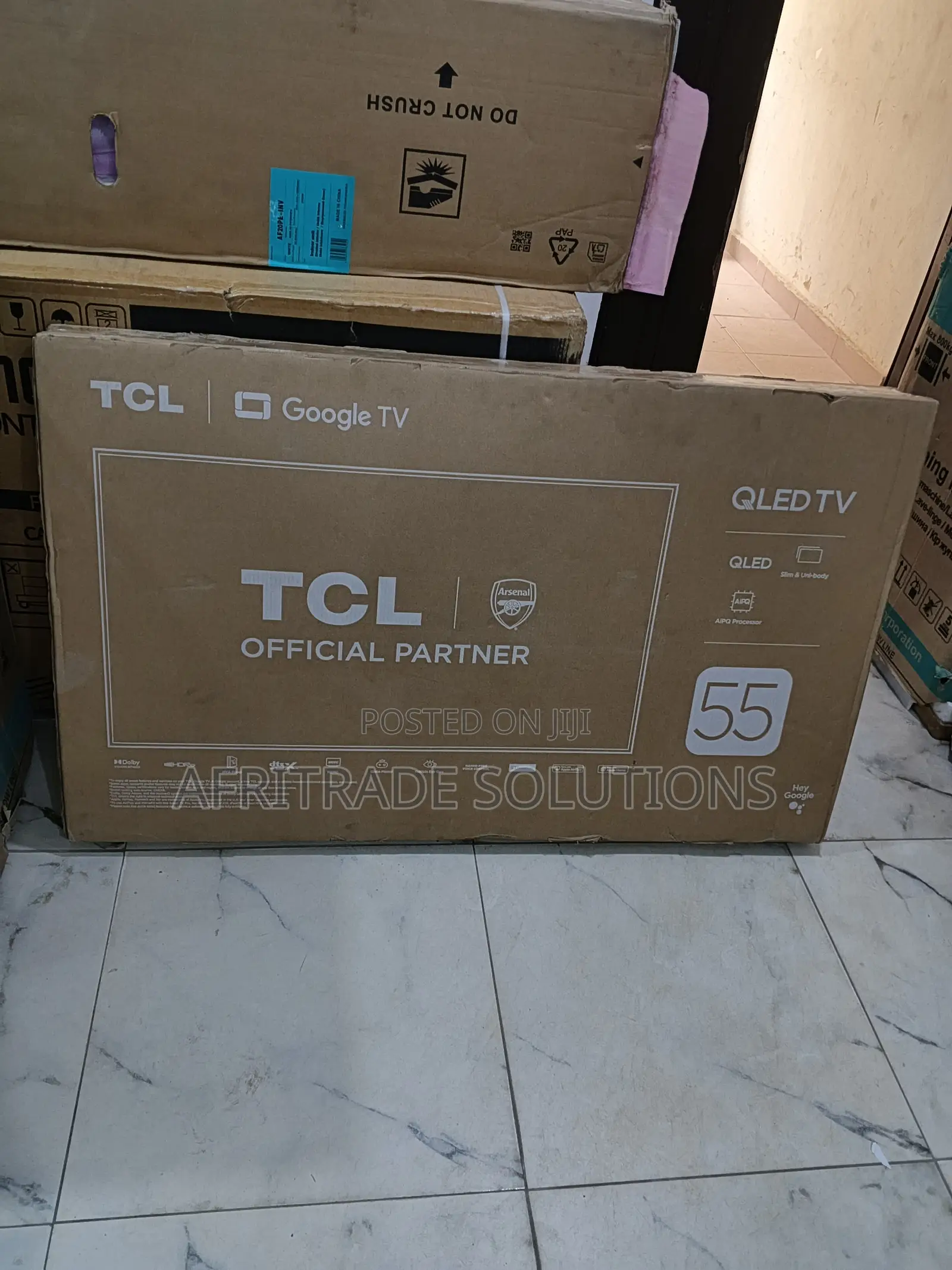 Tcl 55” Qled 4k Tv – Smart Home Ready