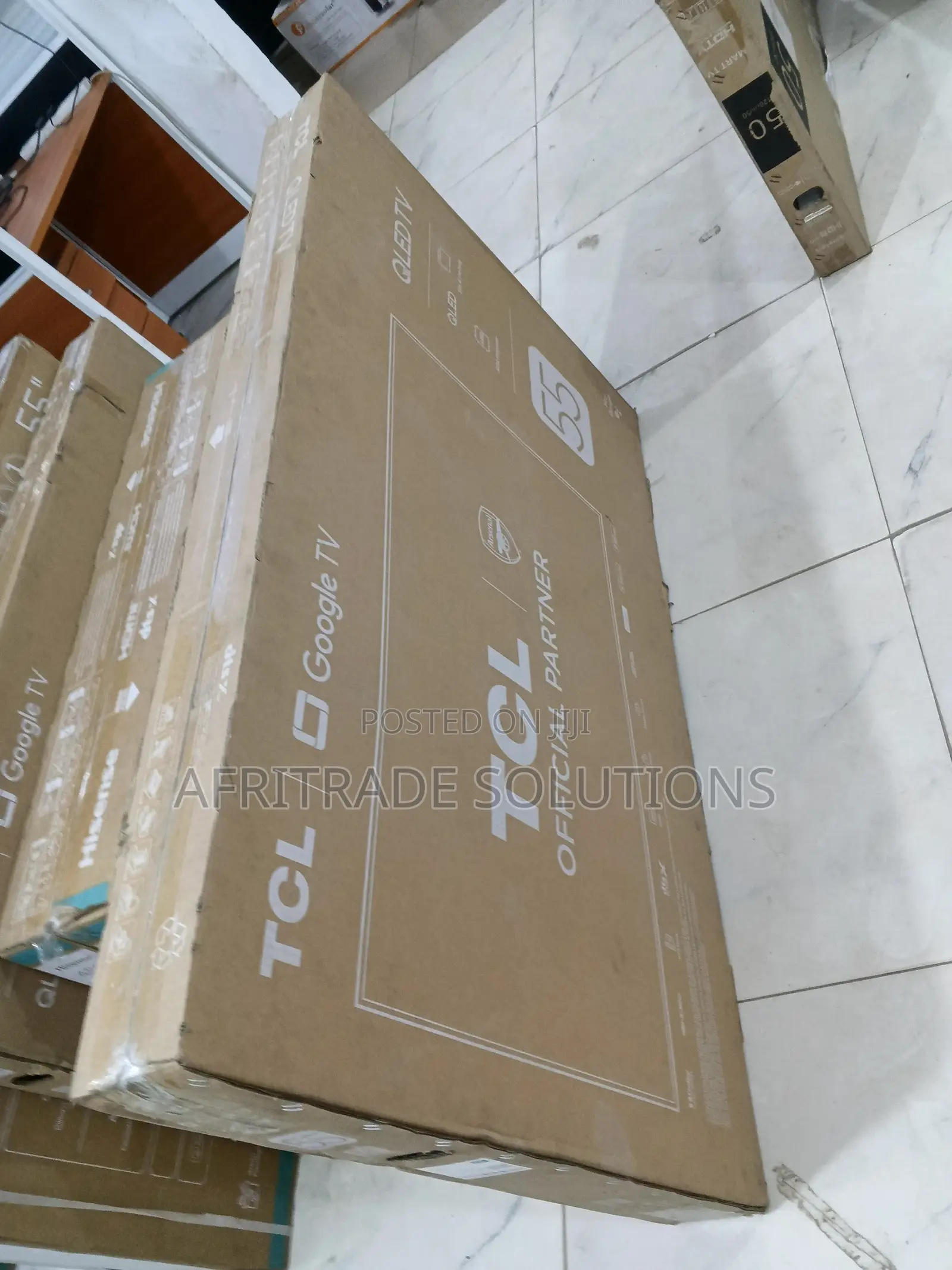 Tcl 55” Qled 4k Tv – Smart Home Ready