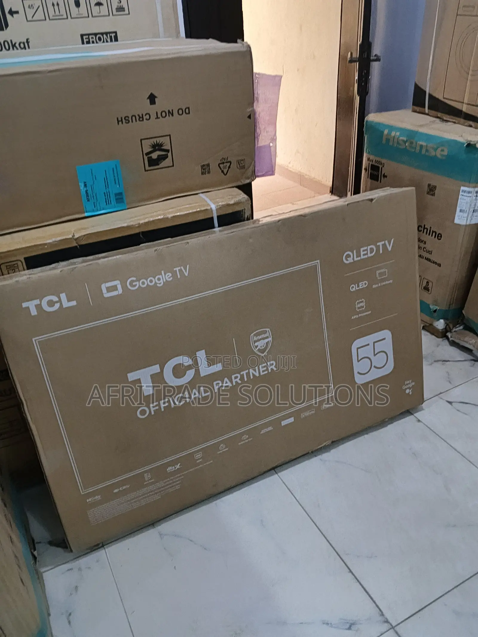 Tcl 55-inch Qled Uhd Smart Tv – Vivid Colors
