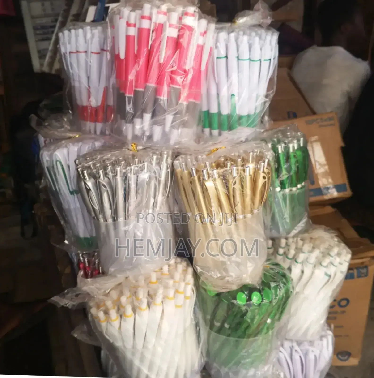 Fancy Printable Pen (50pcs) "Available in Different Design and Colors"