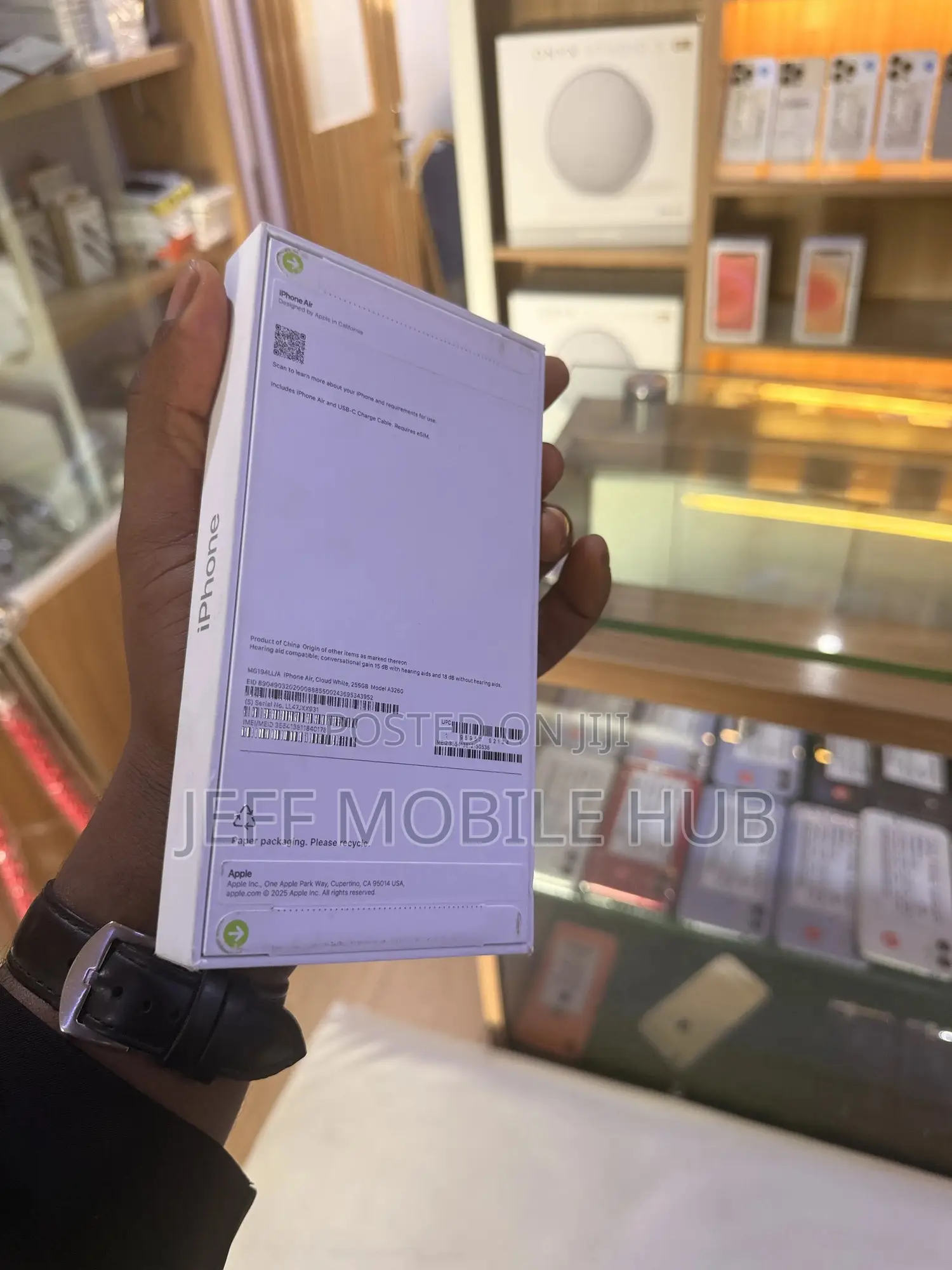 New Apple iPhone Air 256 GB White