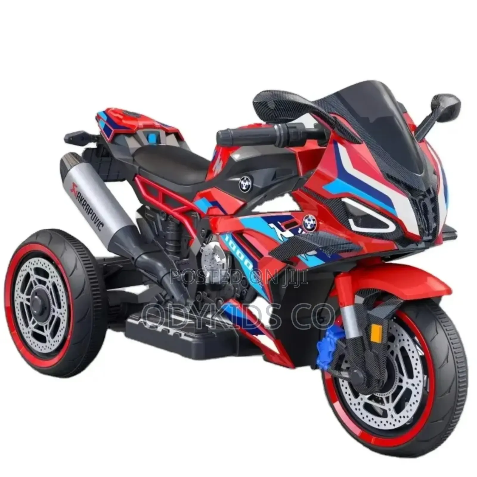 Kids Electric Bike 3 Wheels 12v