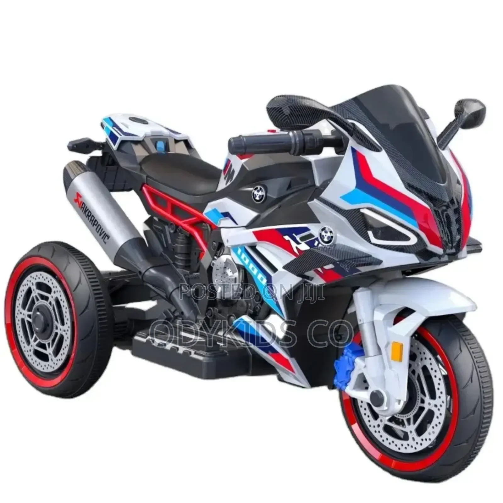 Kids Electric Bike 3 Wheels 12v