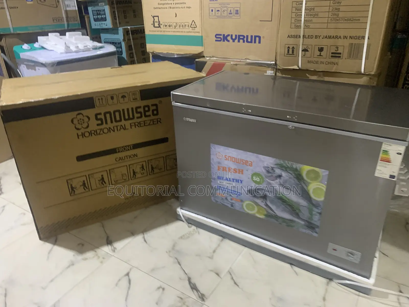 Snowsea Bd-450g Mega Storage Chest Freezer
