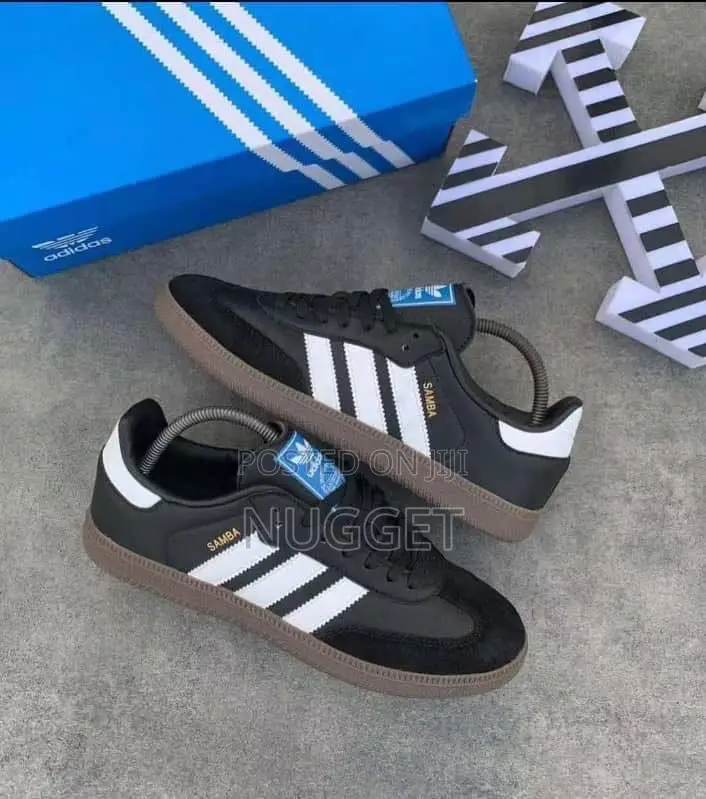 Black Adidas Samba Sneakers