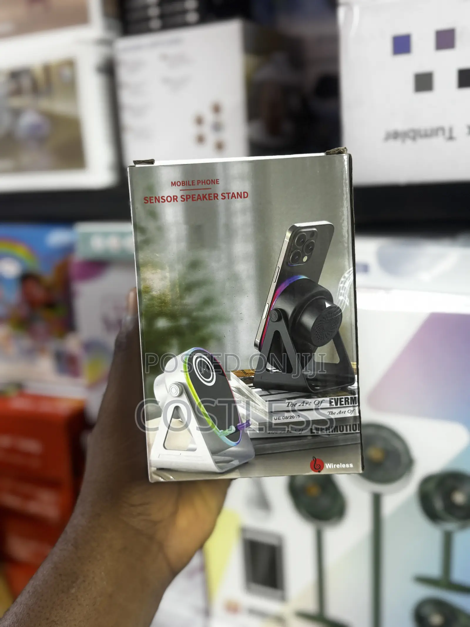 Induction Sound Wireless Charging Speaker/Phone Stand