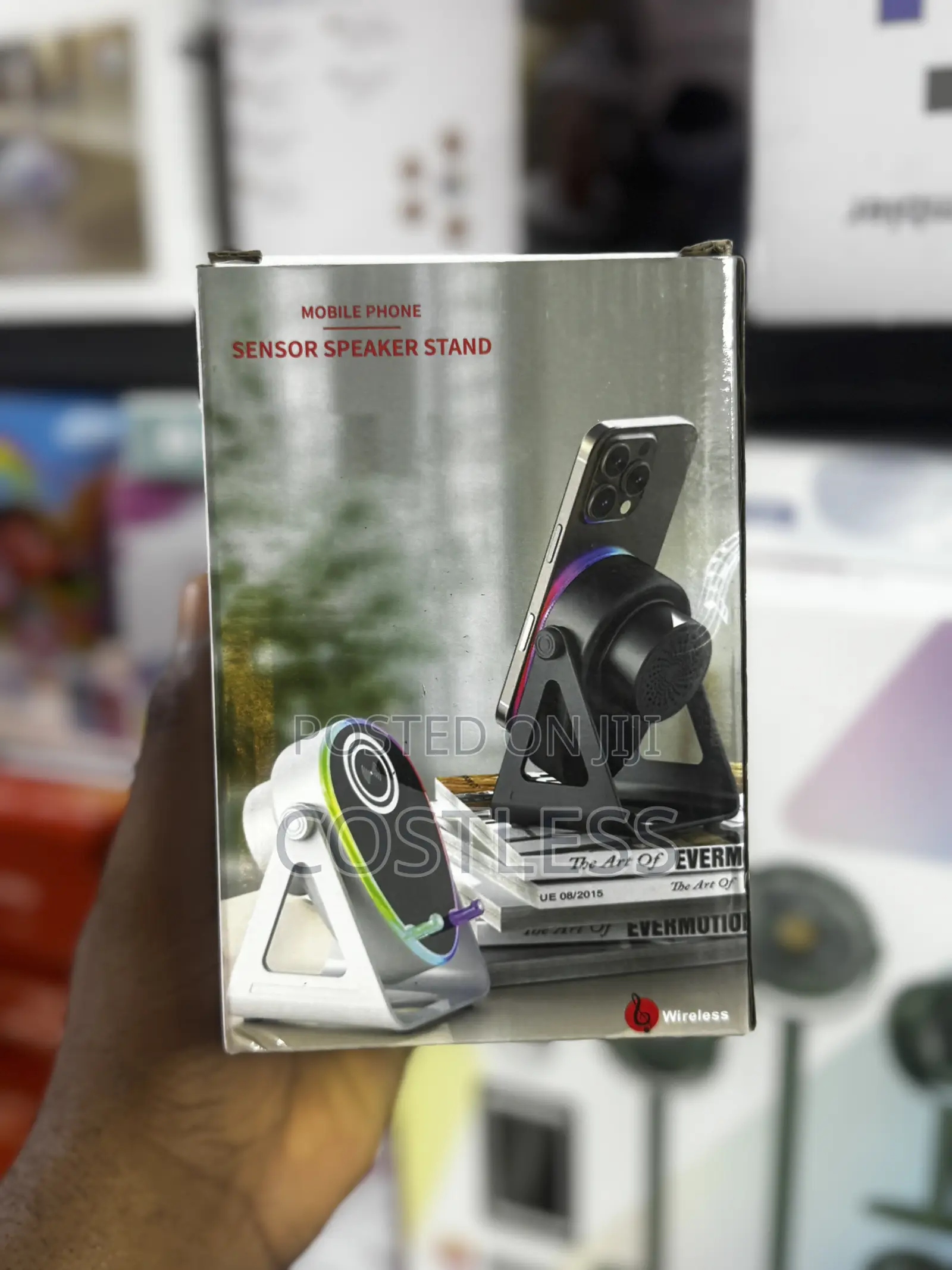 Induction Sound Wireless Charging Speaker/Phone Stand