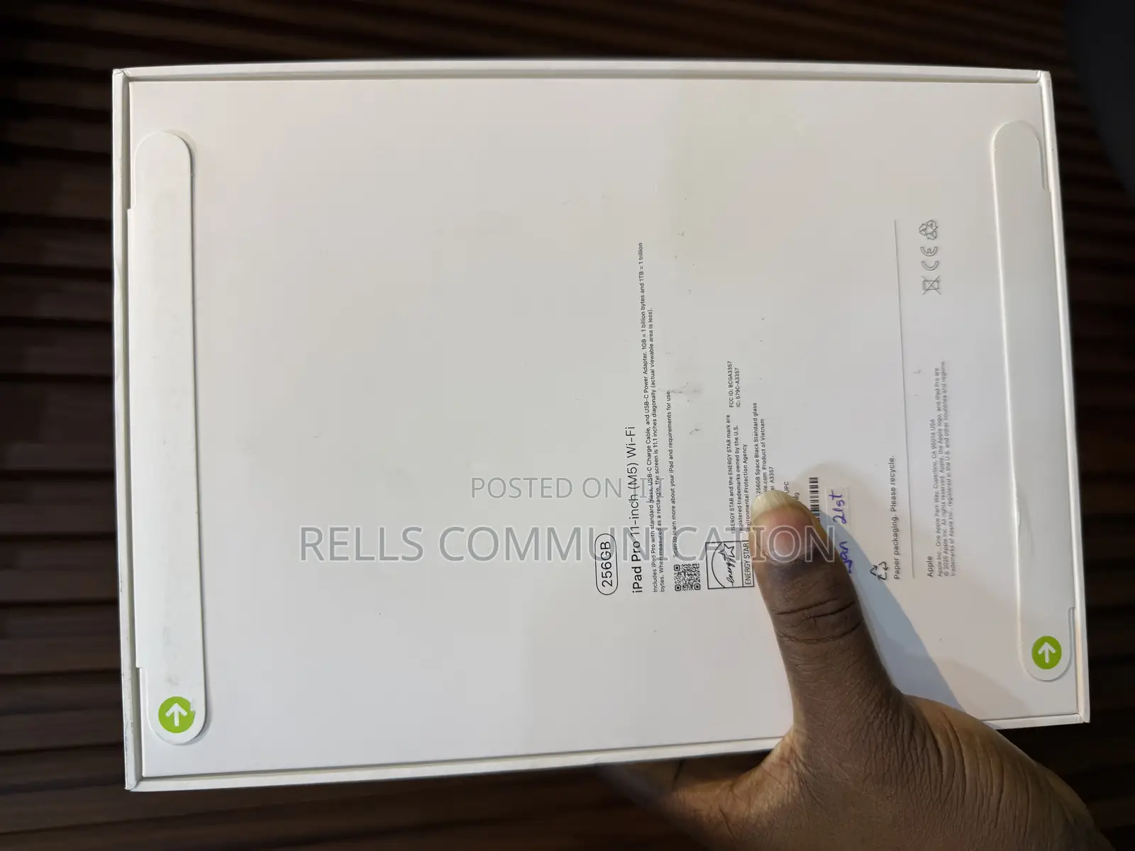 New Apple iPad (2025) 256 GB Black