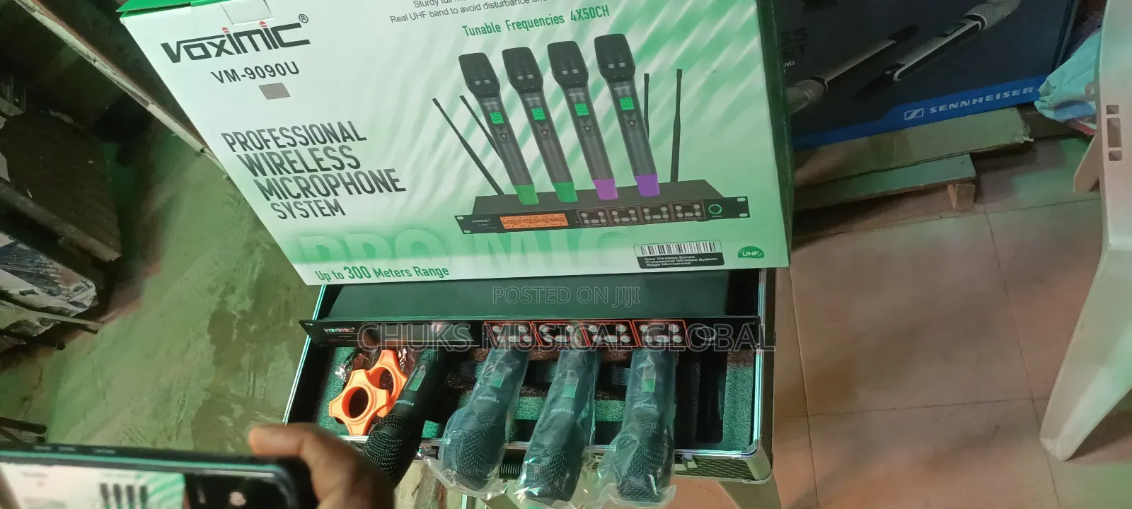 Voximic 4 in 1 Wireless Microphone