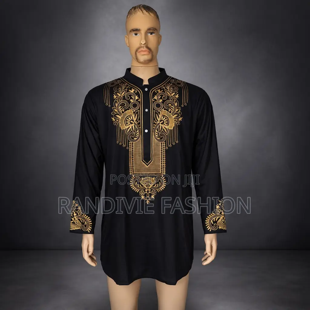 Mumbai Long Shirt [Black]
