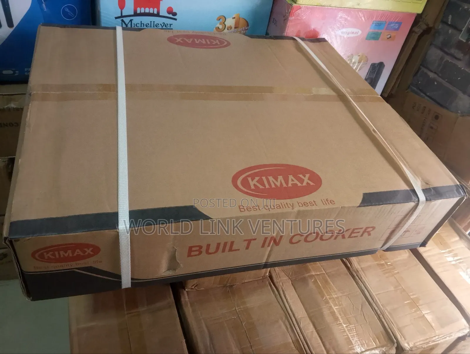 Kimax Cabinet Cooker 3 Gas Burners 1 Electric Burner