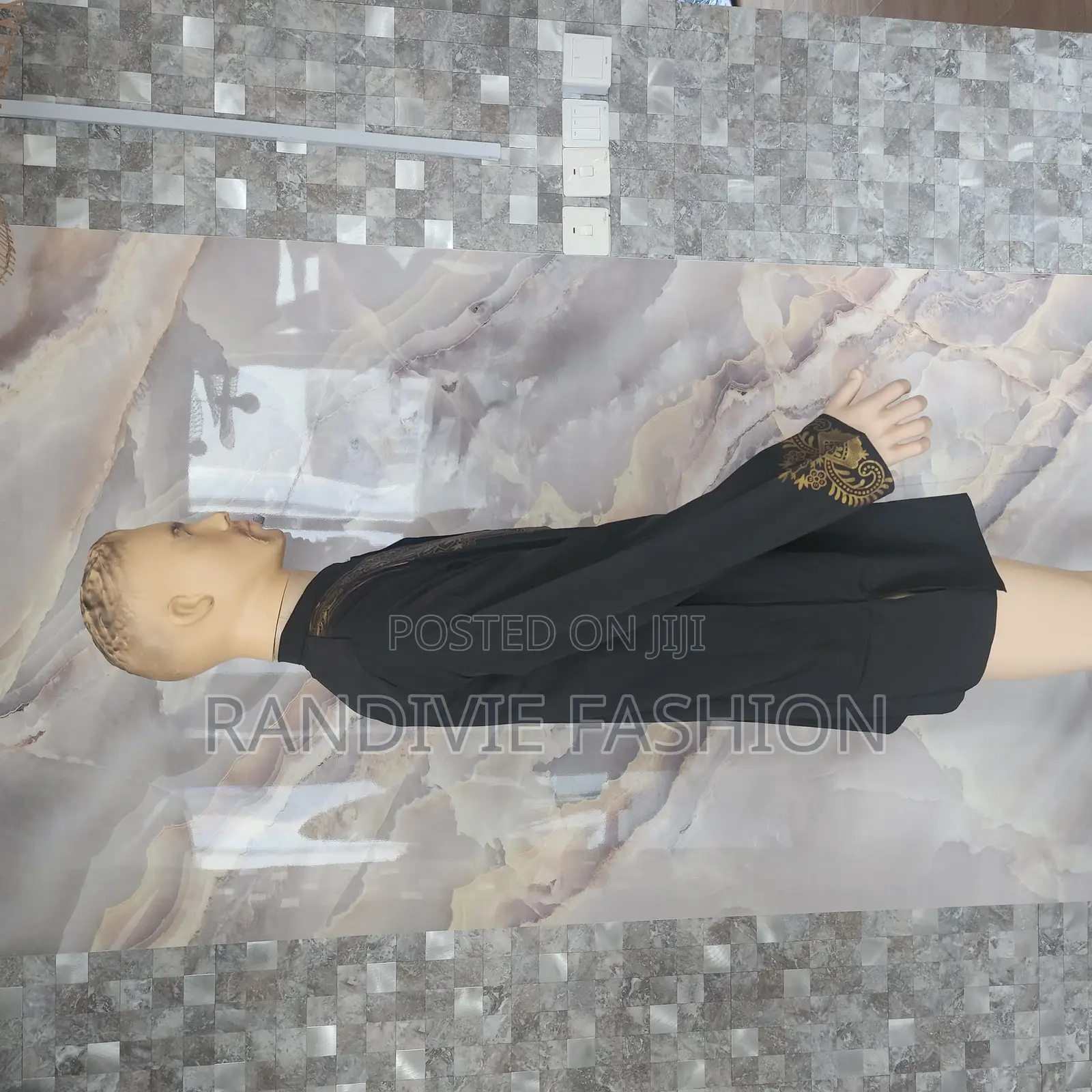 Mumbai Long Shirt [Black]