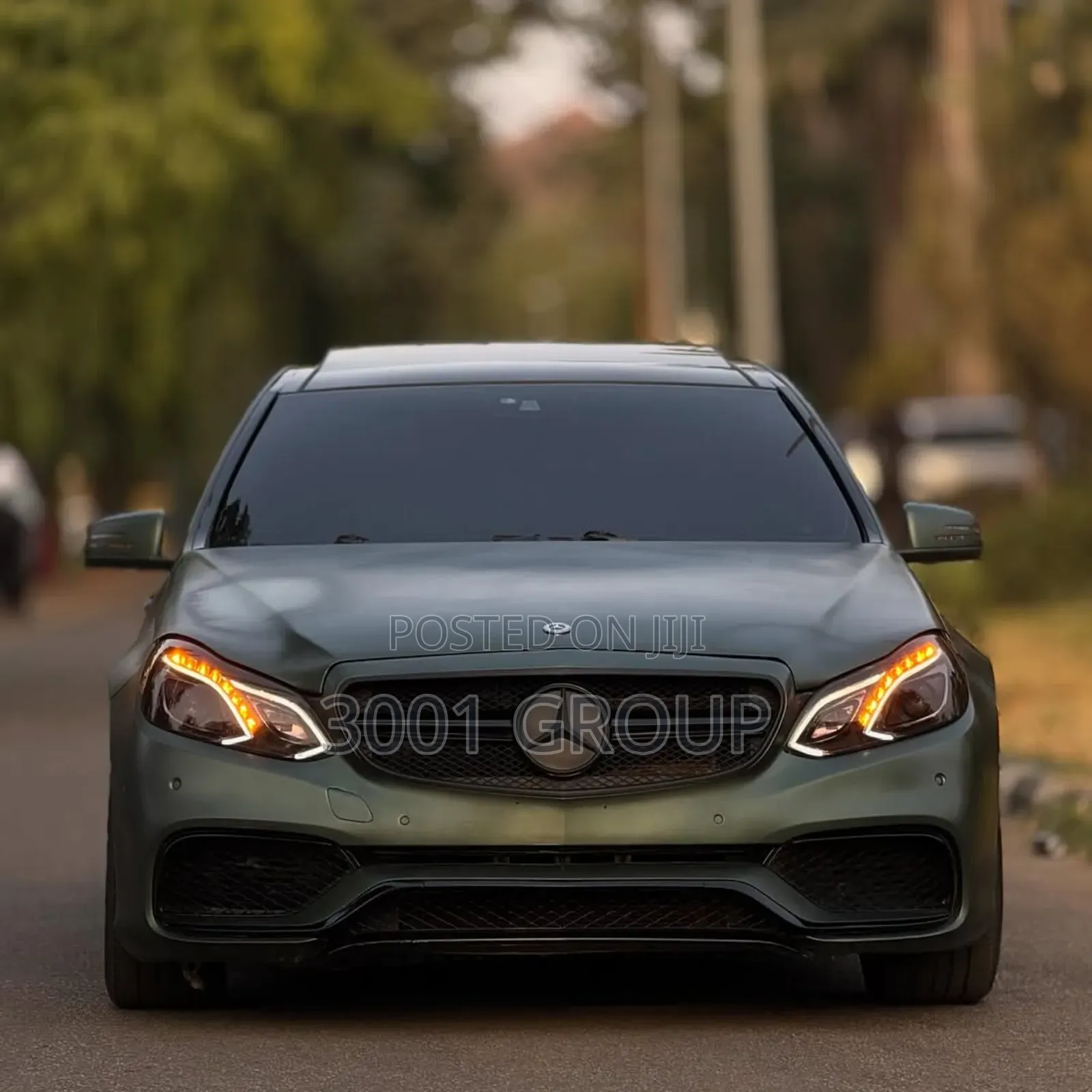 Mercedes-Benz E63 2015 Green