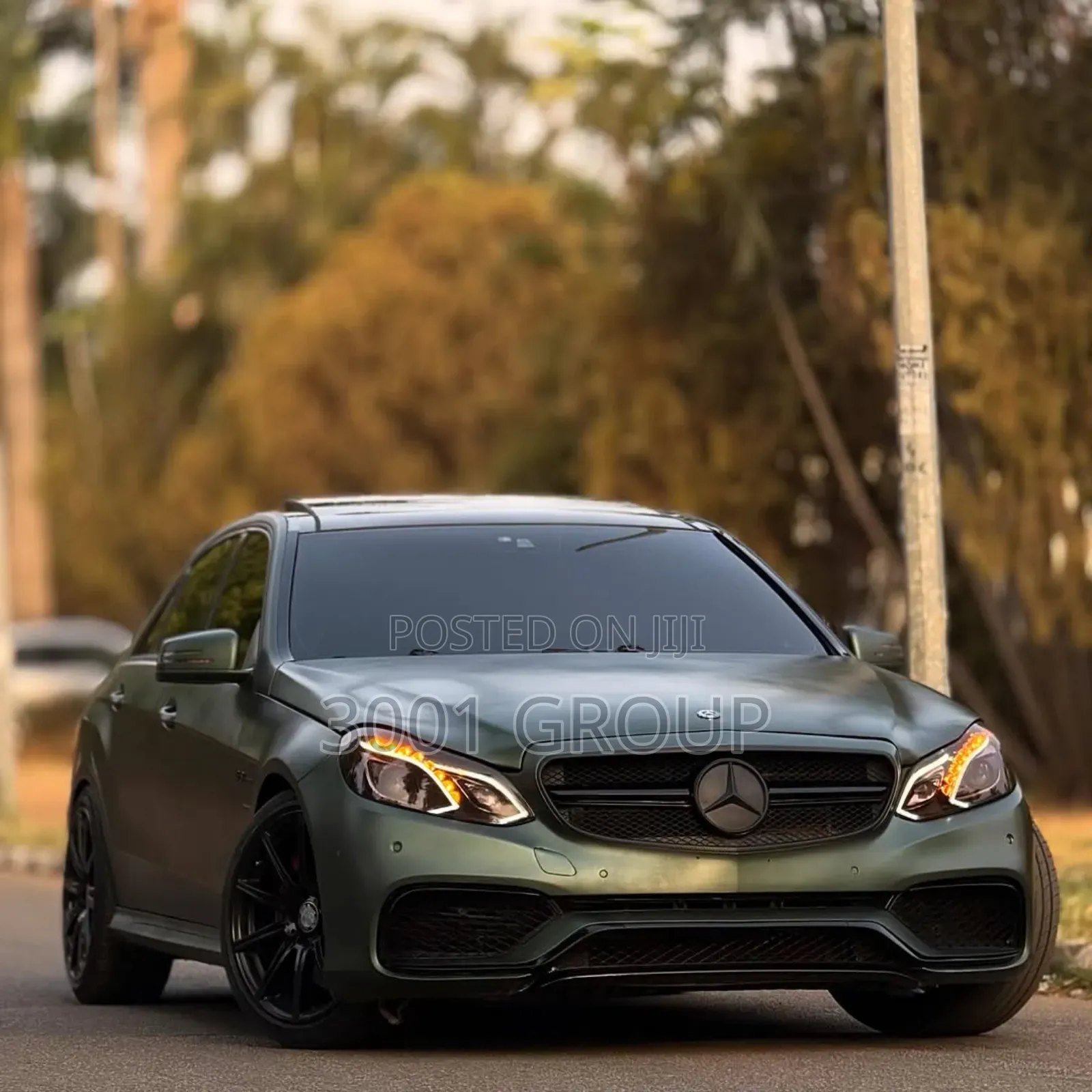 Mercedes-Benz E63 2015 Green