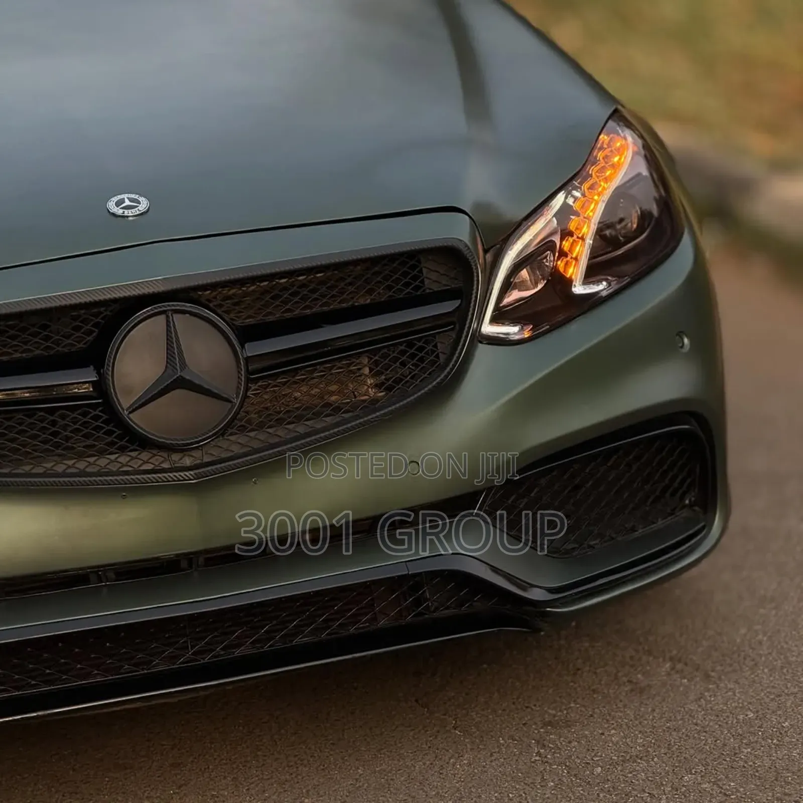 Mercedes-Benz E63 2015 Green