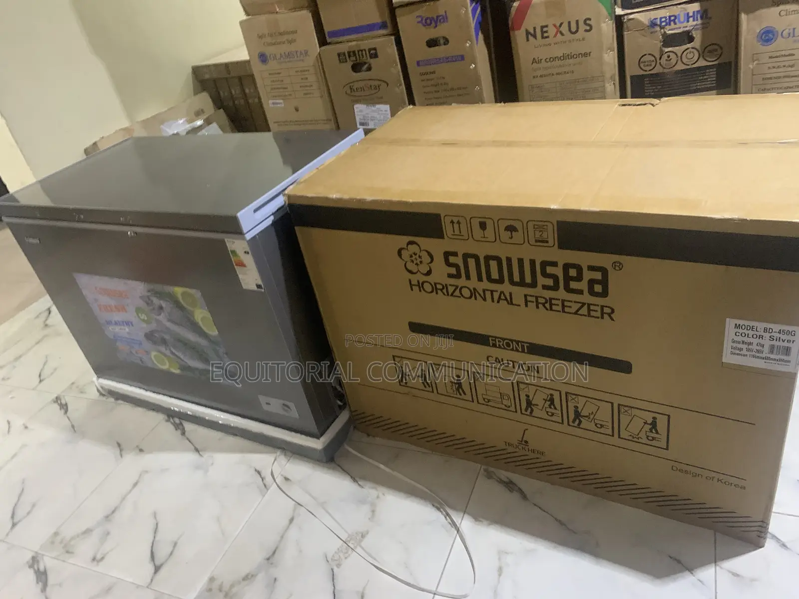 Snowsea Bd-450g Business Freezer Solution