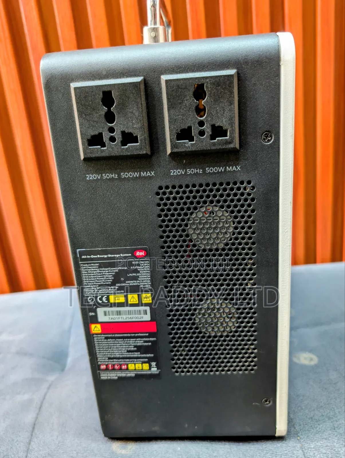 Itel Energy 500w Inverter Power Tank
