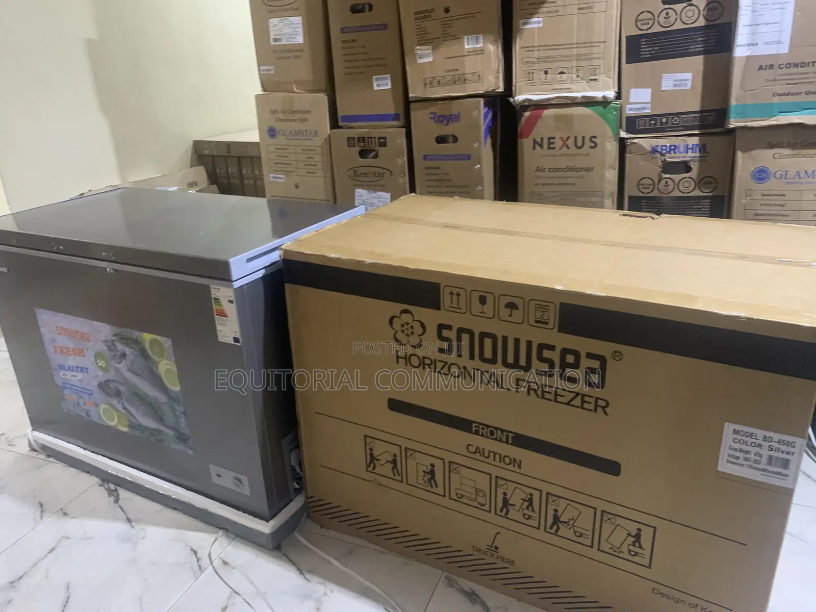 Snowsea Bd-450g Bulk Storage Chest Freezer