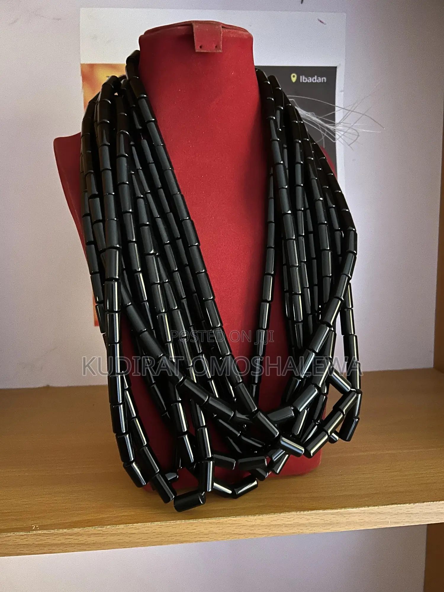 Men Black Beads