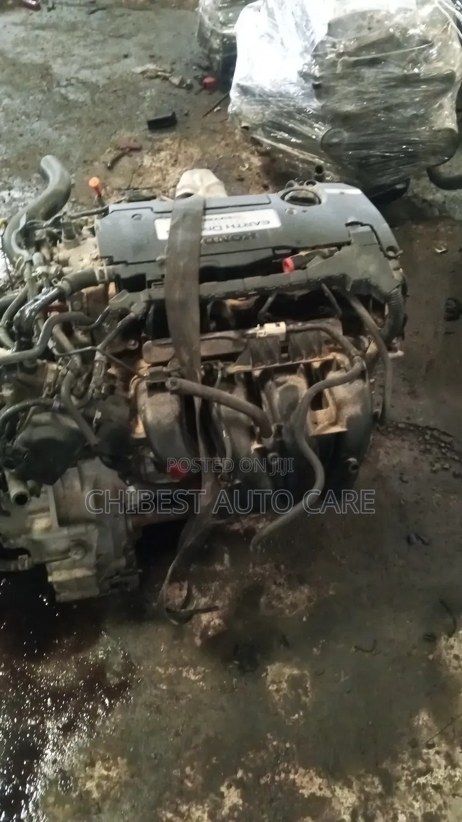 Complete Engine and Gearbox for Honda Accord 2014/2016 Upper Nozzles