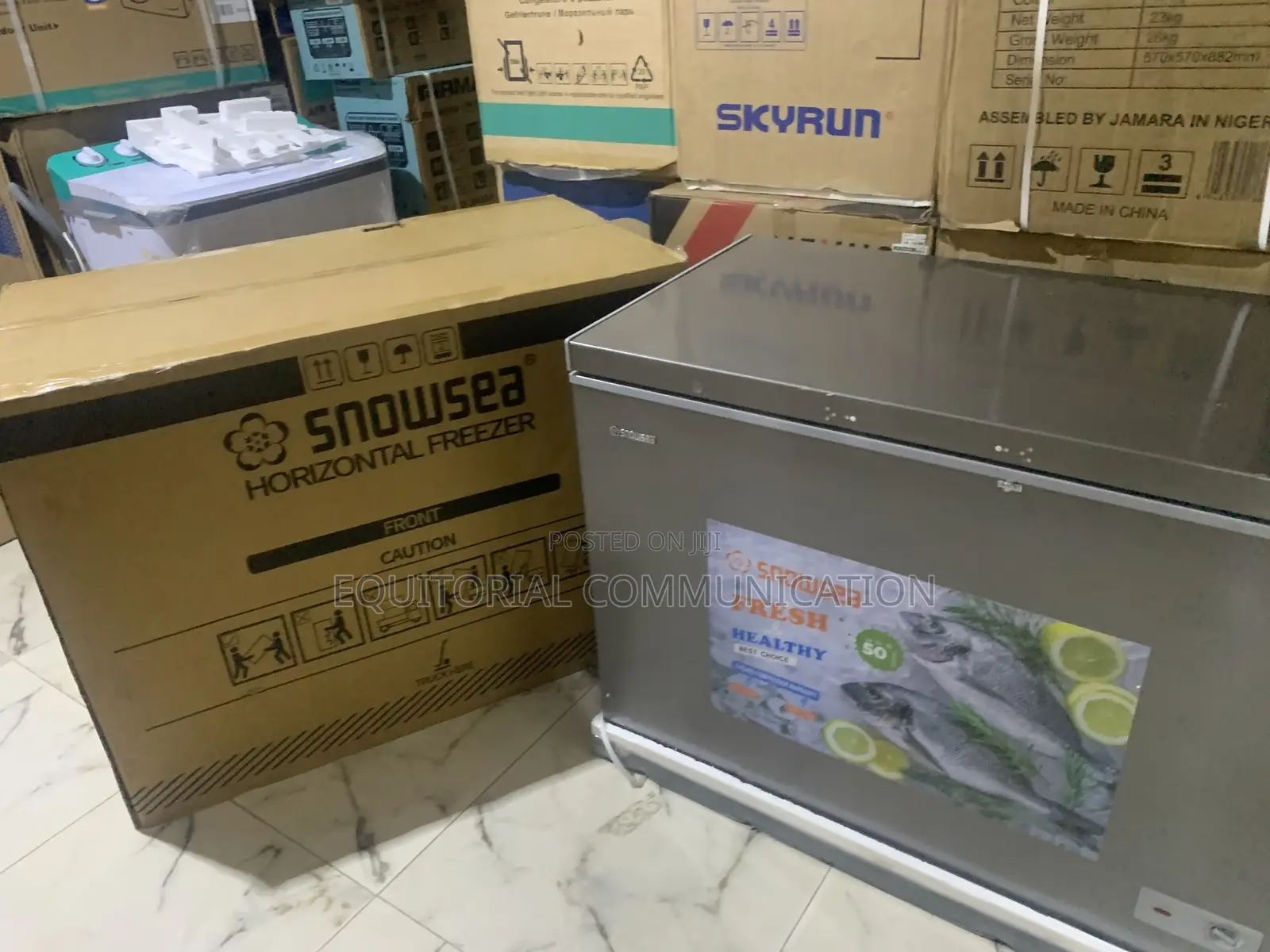 Snowsea Bd-450g Compact Wide Chest Freezer