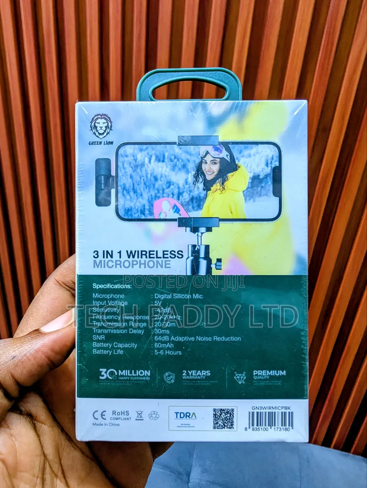 Green Lion 3 in 1 Wireless Microphone