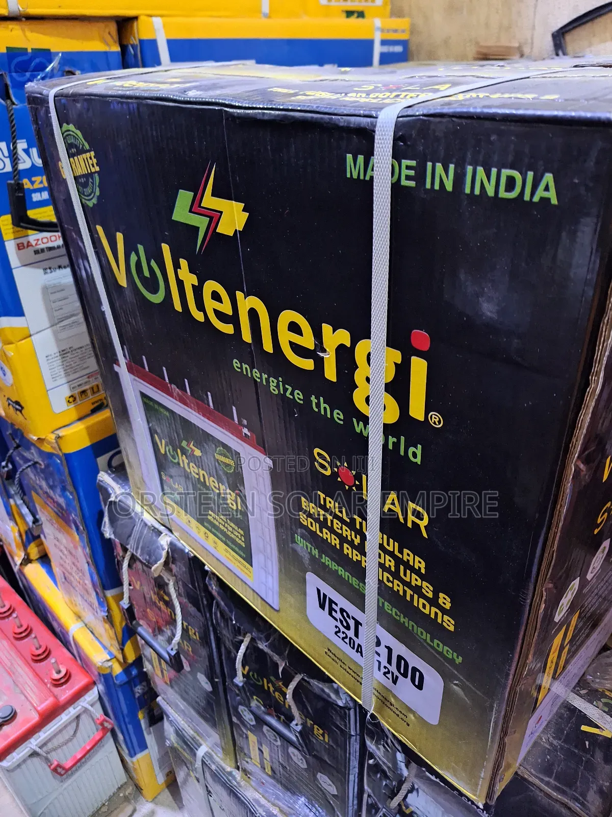 Voltenergi Tubular Batteries