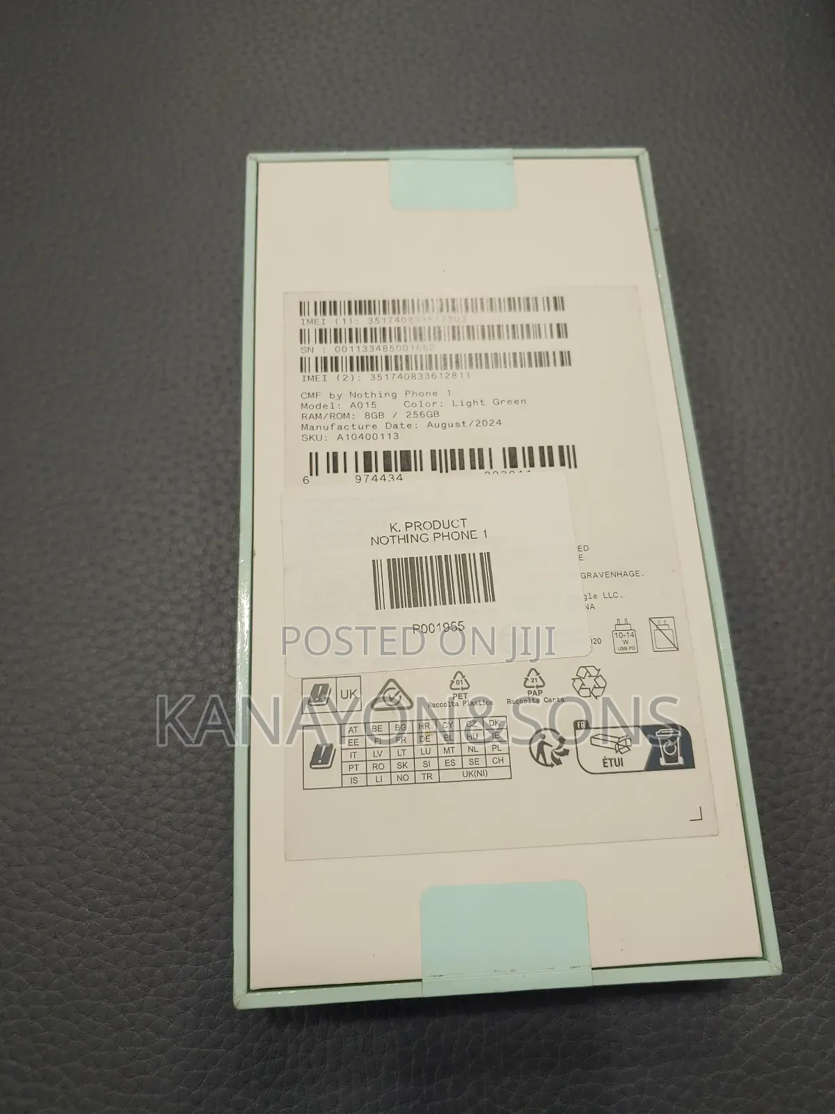 New Nothing Phone 1 256 GB Black