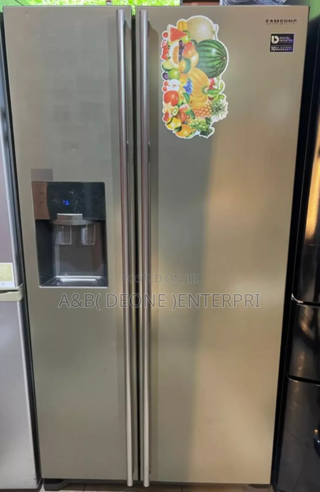 Samsung Inverter Side by Side Fridge and Freezer With Water Dispenser