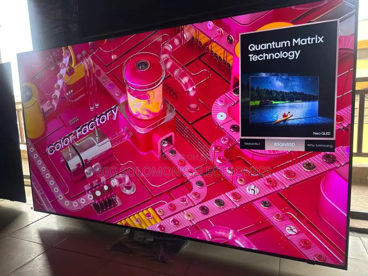 Samsung 85" Neo Qled Qn85d Premium Edition Smart Tv