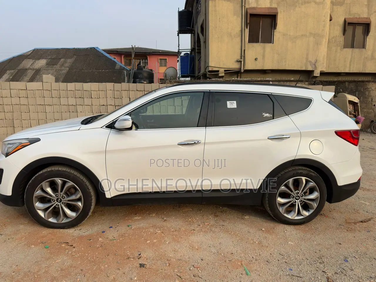 Hyundai Santa Fe Limited AWD 2016 White