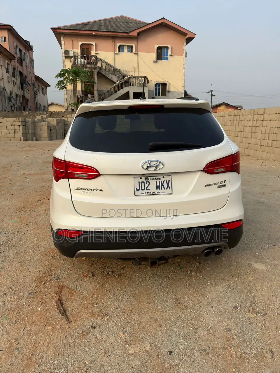 Hyundai Santa Fe Limited AWD 2016 White