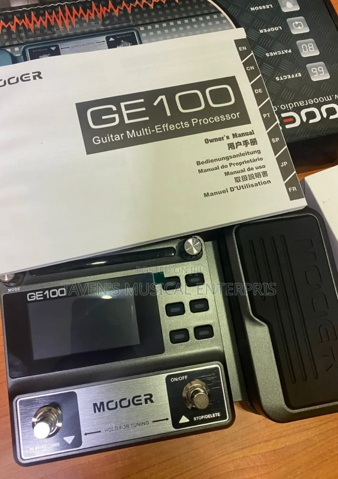 Mooer Ge100 Multi-Effects Pedal